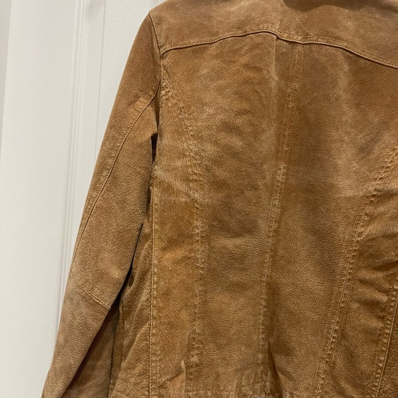 Live a Little Brown Leather Jacket - Picture 6 of 9